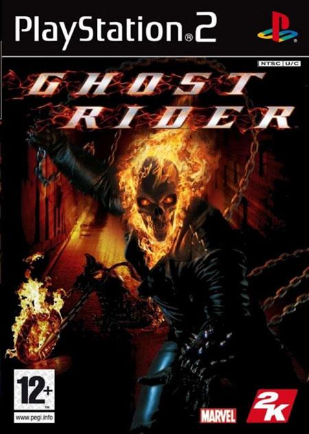 دیسک بازی روح سوار Ghost Rider مخصوص PS2